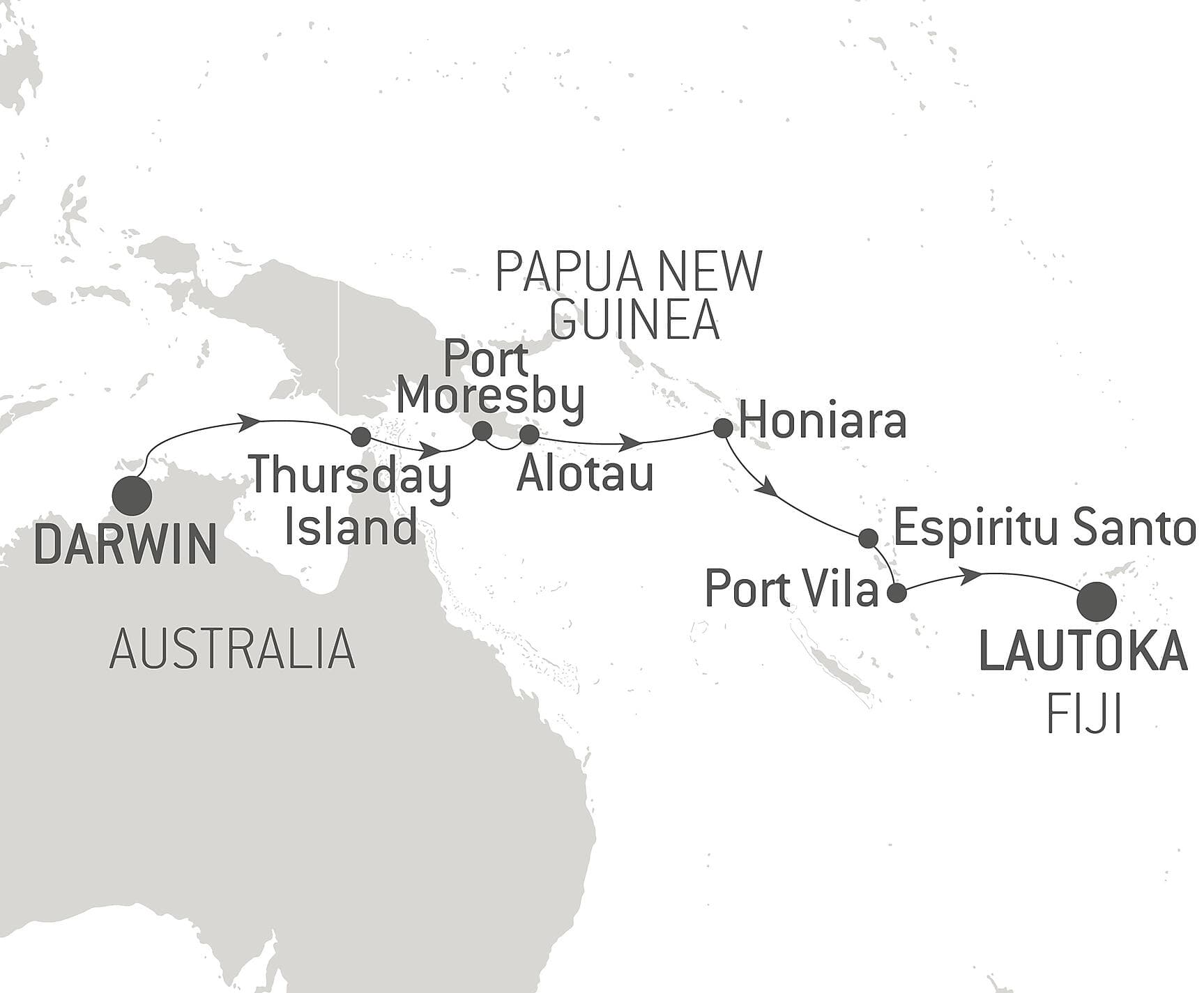 An escapade in the heart of Melanesia