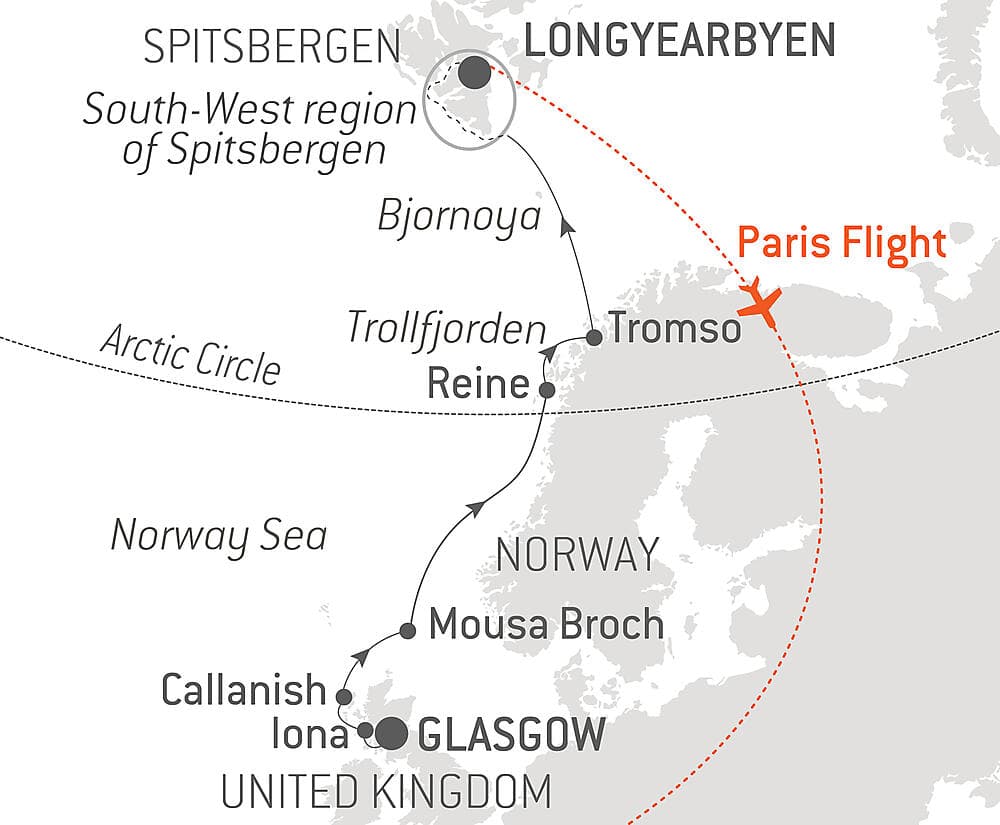 From Scotland to Spitsbergen