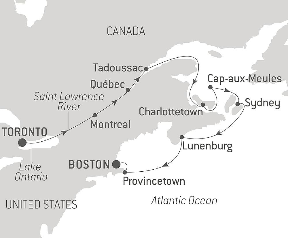 Fall Foliage on the St. Lawrence: Québec to the Canadian Maritimes – with Smithsonian Journeys