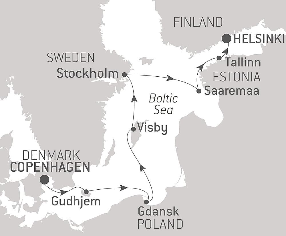 Iconic Capitals & Towns of the Baltic