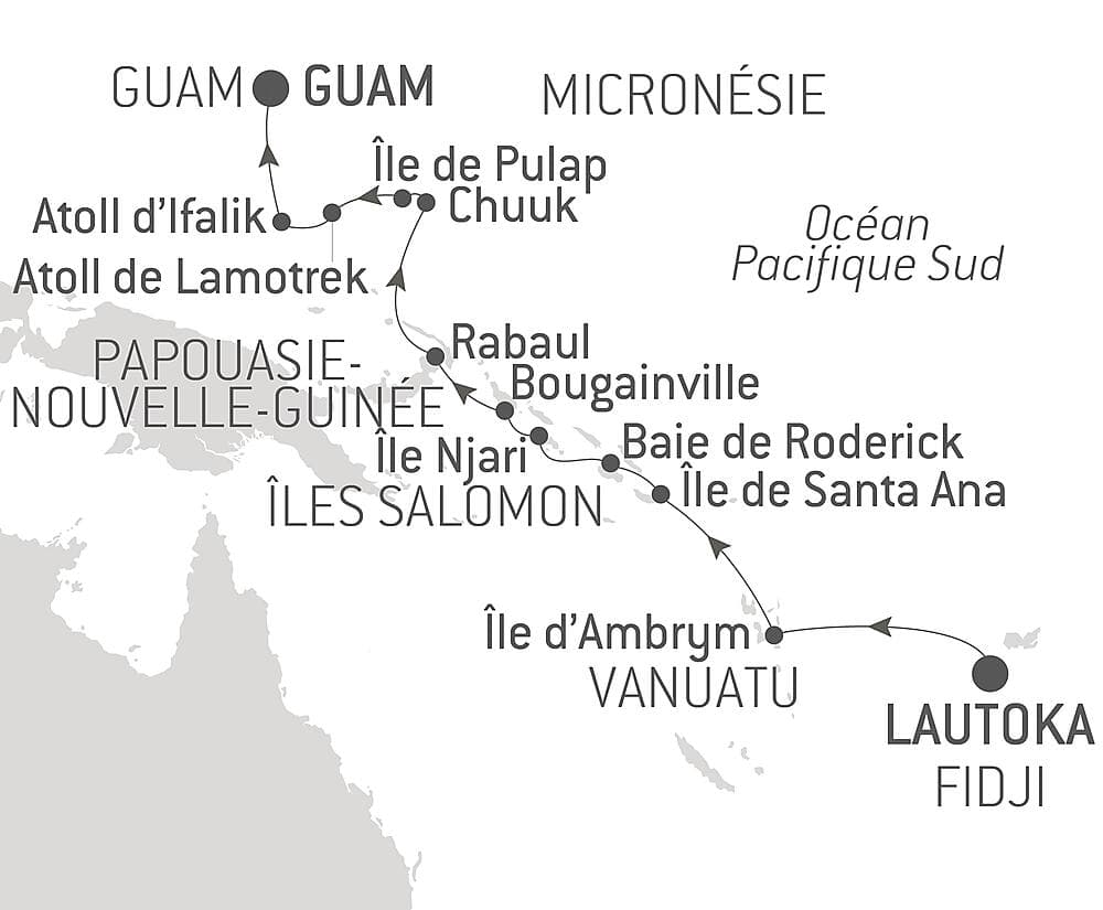 From Fiji to Micronesia