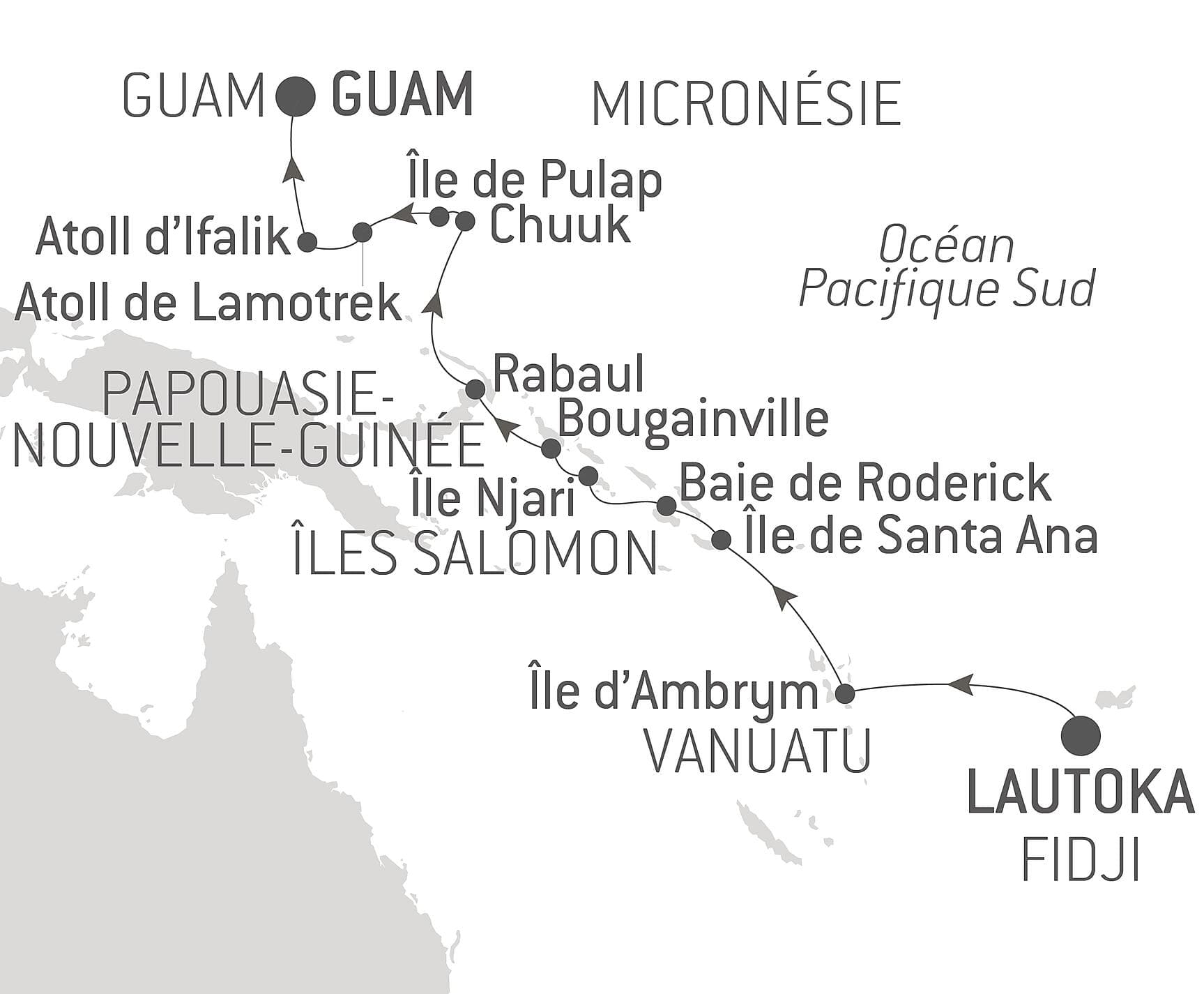 From Fiji to Micronesia