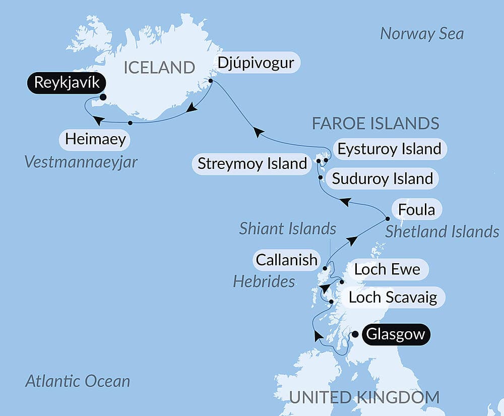The wild archipelagos of the North Atlantic
