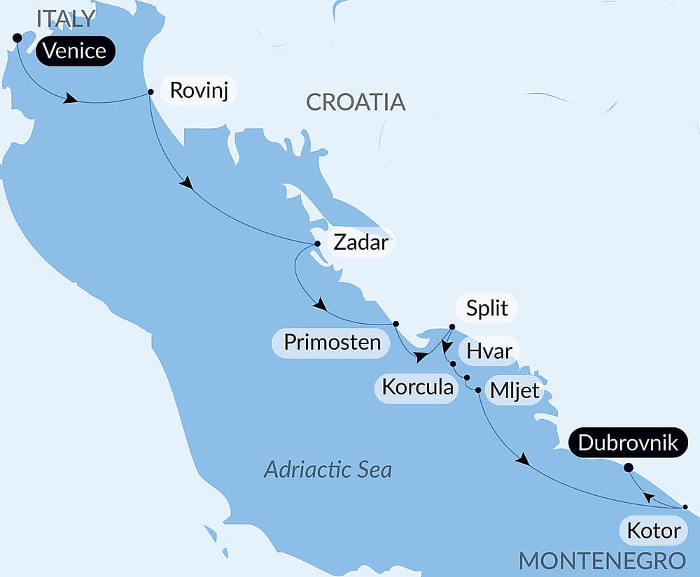 Natural Wonders and Cultural Jewels of Dalmatia null