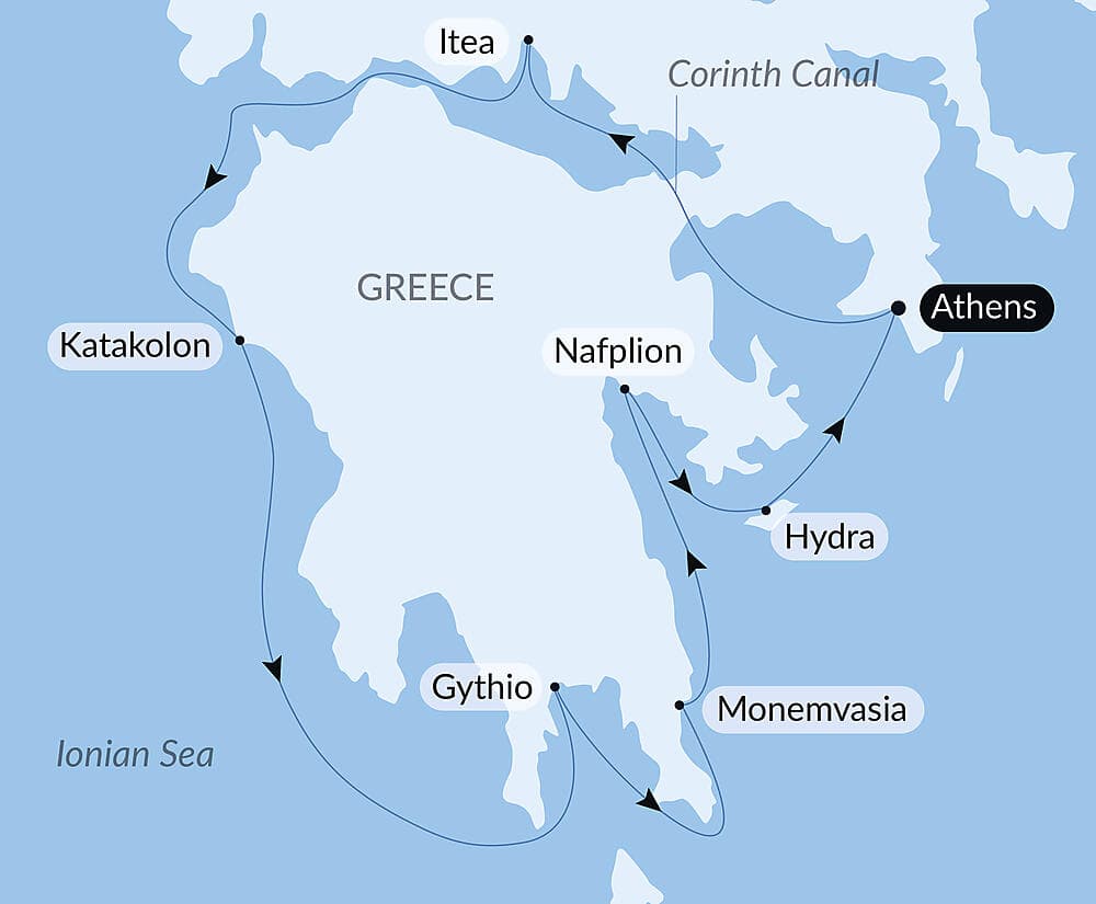 Landscapes and Historic Sites of the Peloponnese null