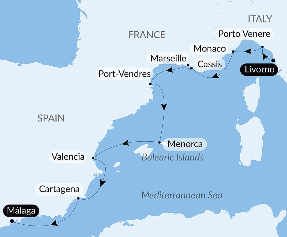 Treasures of the Western Mediterranean