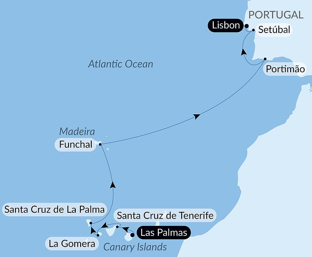 Volcanic islands and historic cities of the North Atlantic null
