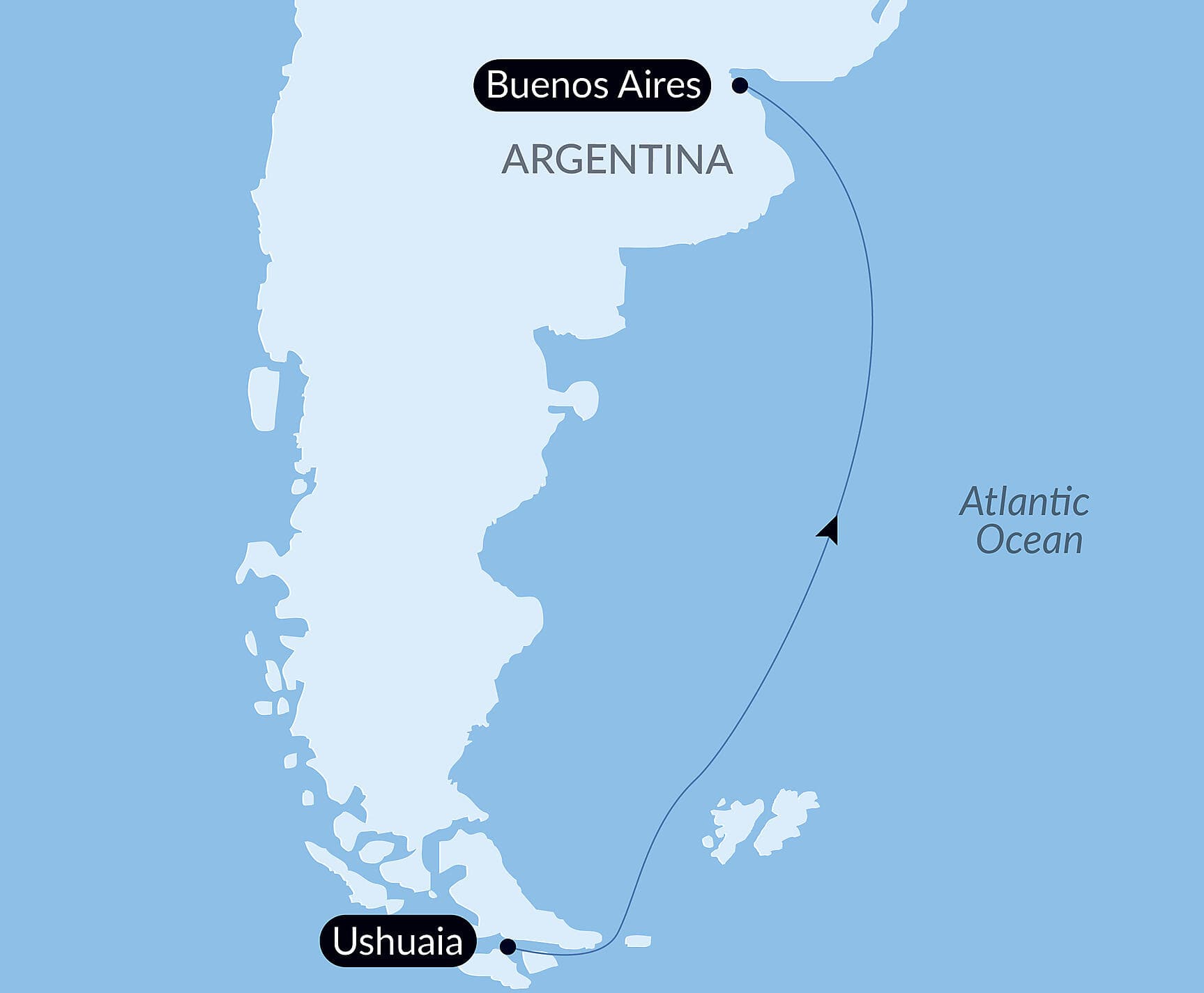 Ocean Voyage: Ushuaia - Buenos Aires
