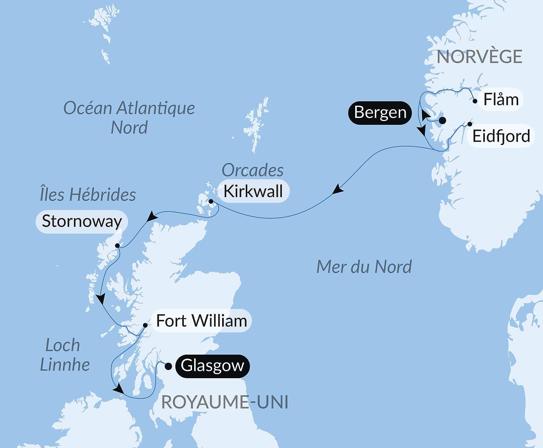 Scottish Isles & Norwegian Fjords
