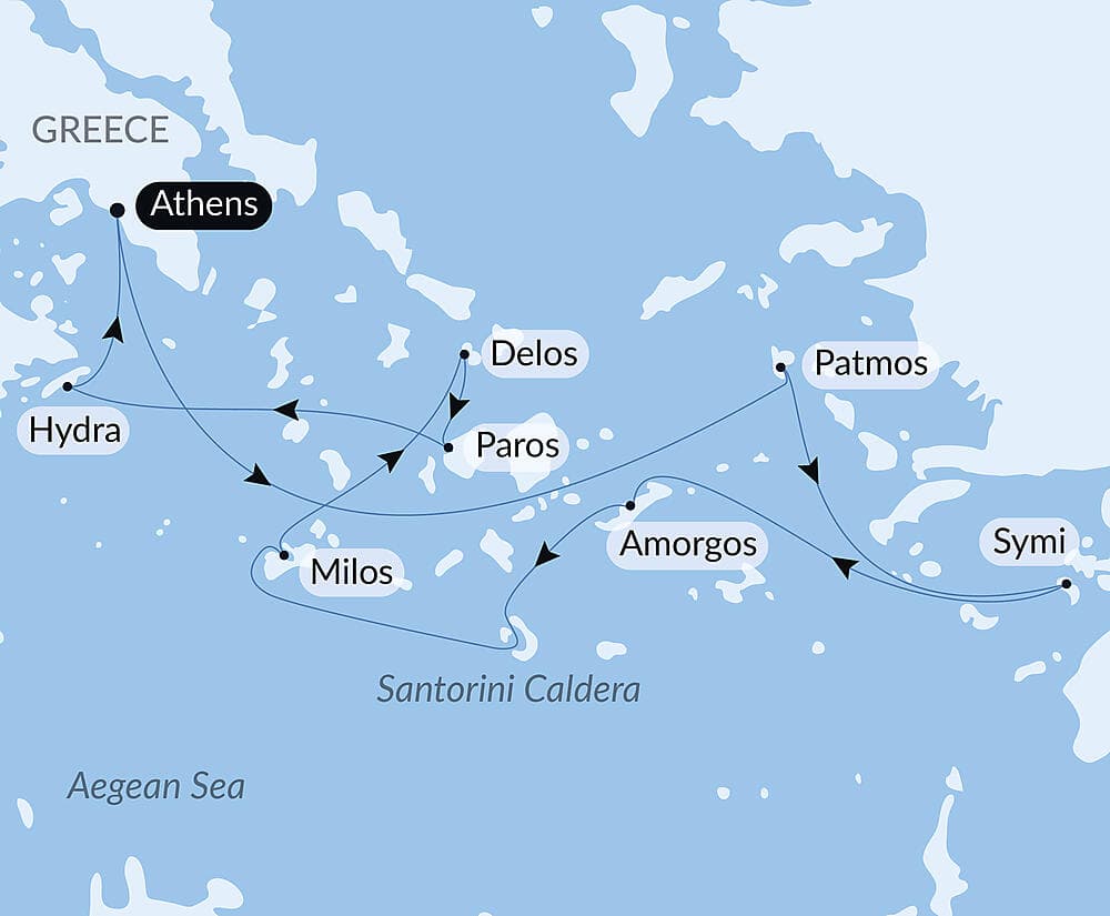 At the heart of the Greek islands