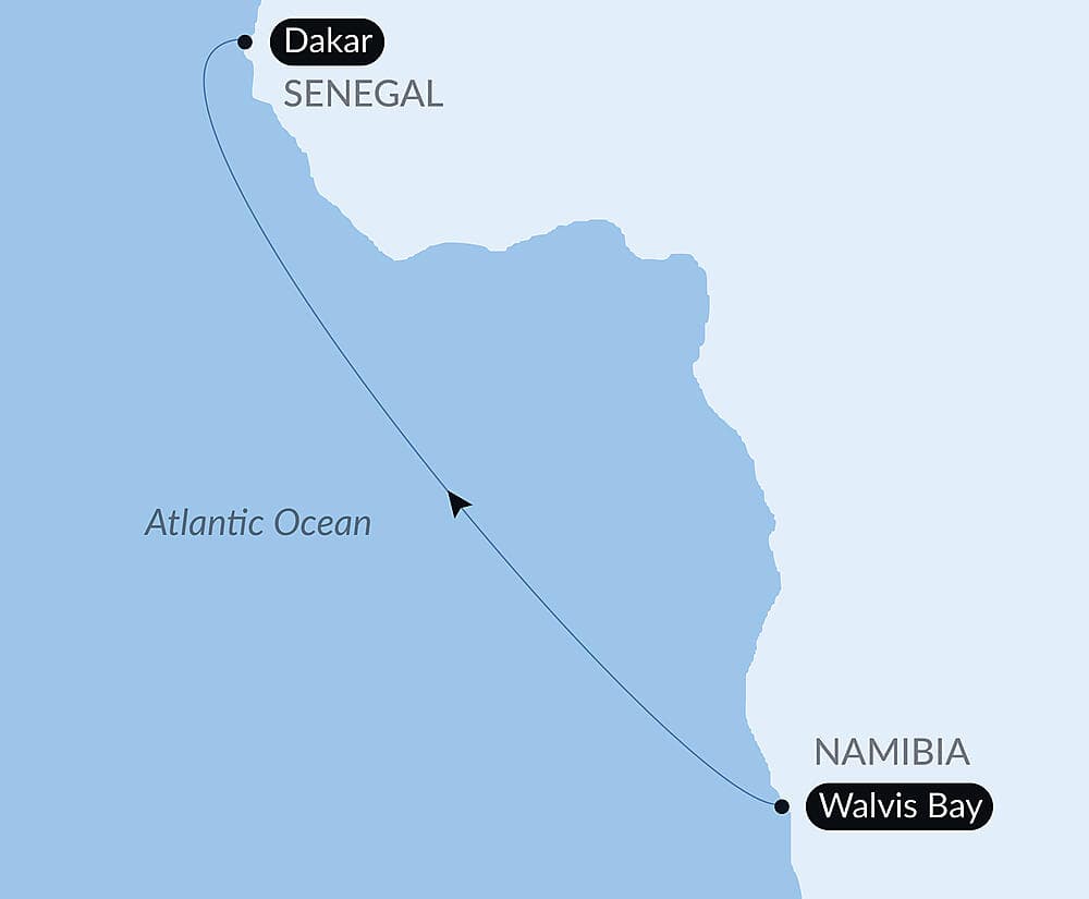 Ocean Voyage: Walvis Bay - Dakar null