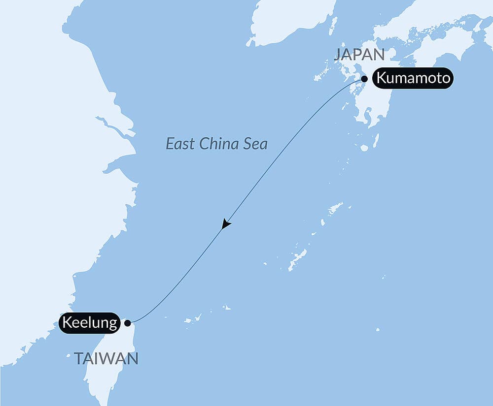 Ocean Voyage: Kumamoto - Keelung null